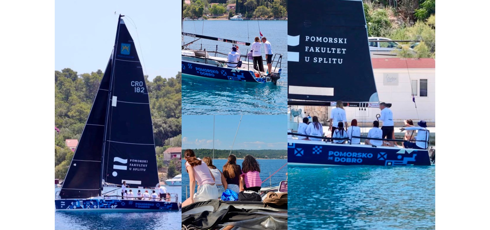Hrvatska jedriličarska prvakinja Petra Marendić inspirirala mlade iz Centra Maestral na njihove prve jedriličarske korake
